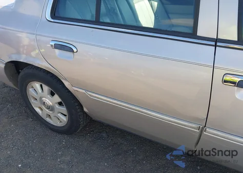 2003 Mercury Grand Marquis Ls from USA, damaged, VIN 2MEFM75W93X693403